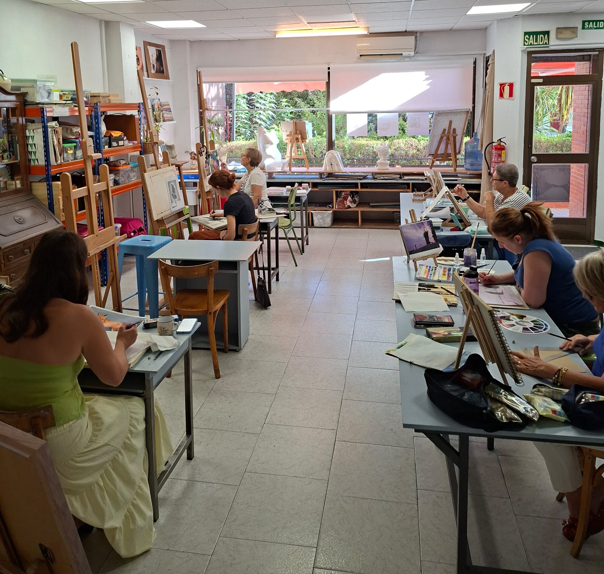 Clases para niños y juvenil dibujo arte pintura madrid
